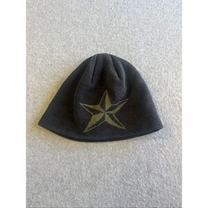 Hot Topic Nautical Star stamped beanie